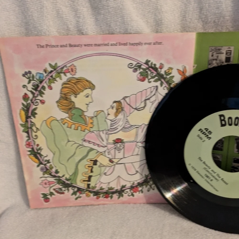 Peter Pan Beauty and the Beast Book & Record